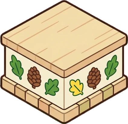 Platforms and daises, a sticker from the The Kindergarten world
