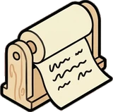 Shelf things, a sticker from the The Kindergarten world