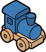 Shelf things, a sticker from the The Kindergarten world
