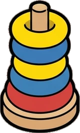 Shelf things, a sticker from the The Kindergarten world