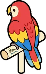 Cats and small animals, a sticker from the The Kindergarten world