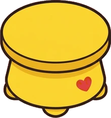 Tables for two, a sticker from the The Kindergarten world