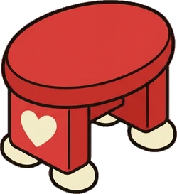 Tables for two, a sticker from the The Kindergarten world
