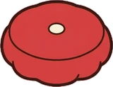Cushions and blankets, a sticker from the The Kindergarten world