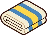 Cushions and blankets, a sticker from the The Kindergarten world