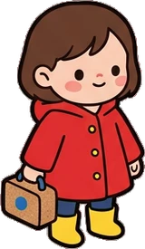 People standing, a sticker from the The Kindergarten world