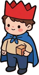 People standing, a sticker from the The Kindergarten world