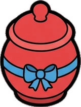 Food and drinks, a sticker from the The Kindergarten world