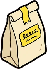 Food and drinks, a sticker from the The Kindergarten world