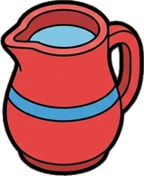 Food and drinks, a sticker from the The Kindergarten world