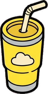 Food and drinks, a sticker from the The Kindergarten world