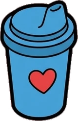 Food and drinks, a sticker from the The Kindergarten world