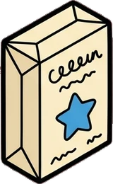 Food and drinks, a sticker from the The Kindergarten world
