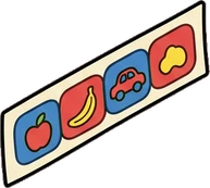 Wall art and frames, a sticker from the The Kindergarten world