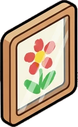 Wall art and frames, a sticker from the The Kindergarten world