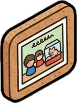 Wall art and frames, a sticker from the The Kindergarten world