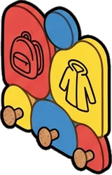 Wall art and frames, a sticker from the The Kindergarten world