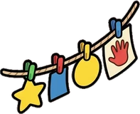 Wall art and frames, a sticker from the The Kindergarten world