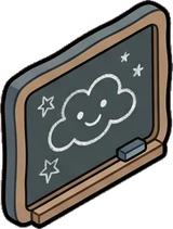 Wall art and frames, a sticker from the The Kindergarten world