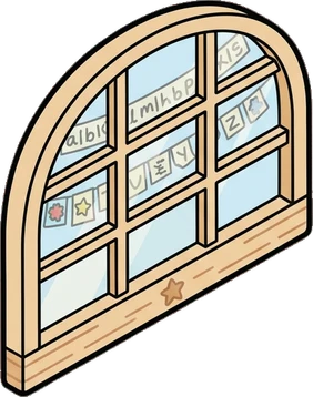 Windows, a sticker from the The Kindergarten world