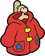 Bags, hats and shoes, a sticker from the The Kindergarten world