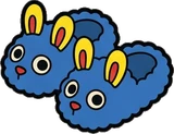 Bags, hats and shoes, a sticker from the The Kindergarten world