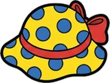 Bags, hats and shoes, a sticker from the The Kindergarten world