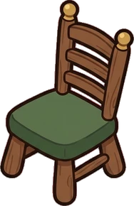 Chairs, a sticker from the Little Bookshop world