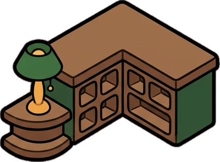 Counters, a sticker from the Little Bookshop world
