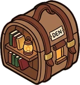 Pet beds and homes, a sticker from the Little Bookshop world