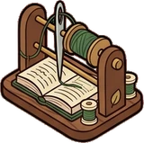 Gadgets and devices, a sticker from the Little Bookshop world
