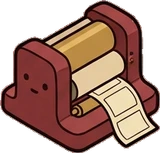 Gadgets and devices, a sticker from the Little Bookshop world