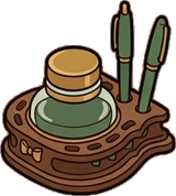 Gadgets and devices, a sticker from the Little Bookshop world