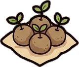 Small plants, a sticker from the Little Bookshop world