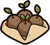 Small plants, a sticker from the Little Bookshop world