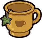 Small plants, a sticker from the Little Bookshop world