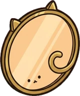 Mirrors, a sticker from the Little Bookshop world