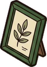 Shelf things, a sticker from the Little Bookshop world