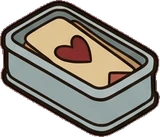 Shelf things, a sticker from the Little Bookshop world