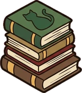 Shelf things, a sticker from the Little Bookshop world