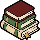 Shelf things, a sticker from the Little Bookshop world