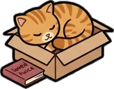 Cats and small animals, a sticker from the Little Bookshop world