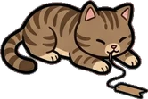 Cats and small animals, a sticker from the Little Bookshop world