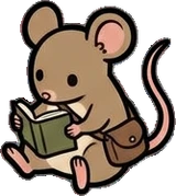 Cats and small animals, a sticker from the Little Bookshop world