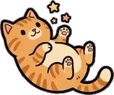 Cats and small animals, a sticker from the Little Bookshop world