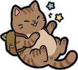 Cats and small animals, a sticker from the Little Bookshop world