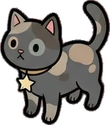 Cats and small animals, a sticker from the Little Bookshop world