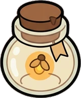 Candles and small lights, a sticker from the Little Bookshop world