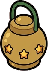 Candles and small lights, a sticker from the Little Bookshop world