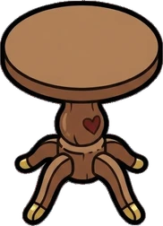 Tables for two, a sticker from the Little Bookshop world